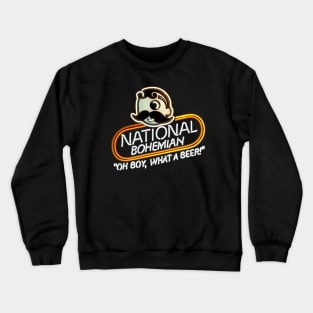 National Bohemian Brewery Neon Sign Crewneck Sweatshirt